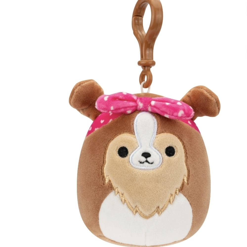 Squishmallows Original 3.5 inch Andres the Brown Sheltie
